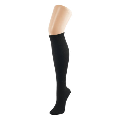 Support stockings with merino and cashmere