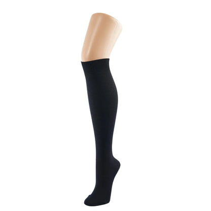 Support stockings with merino and cashmere