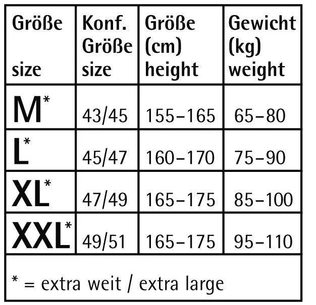 Stützhose extraweit 70 den - BAHNER Strumpf GmbH